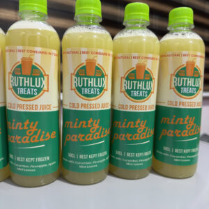 Minty Paradise – Cucumber, Pineapple, Apple & Mint Leaves