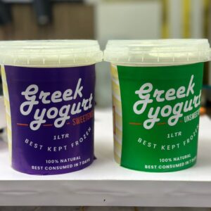 1Ltr Sweetened Greek Yogurt